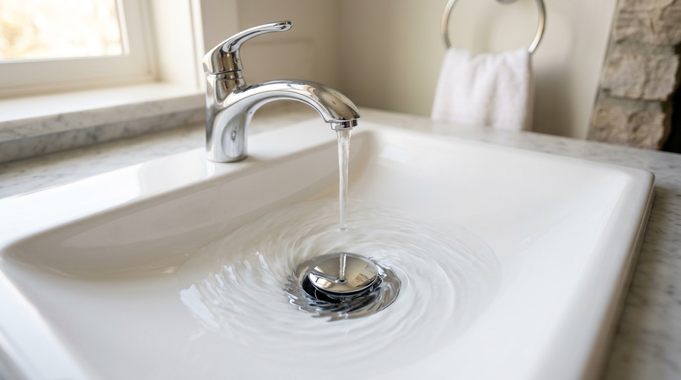 Why Does Your Drain Make a Sucking Sound? What That Gurgle Really Means