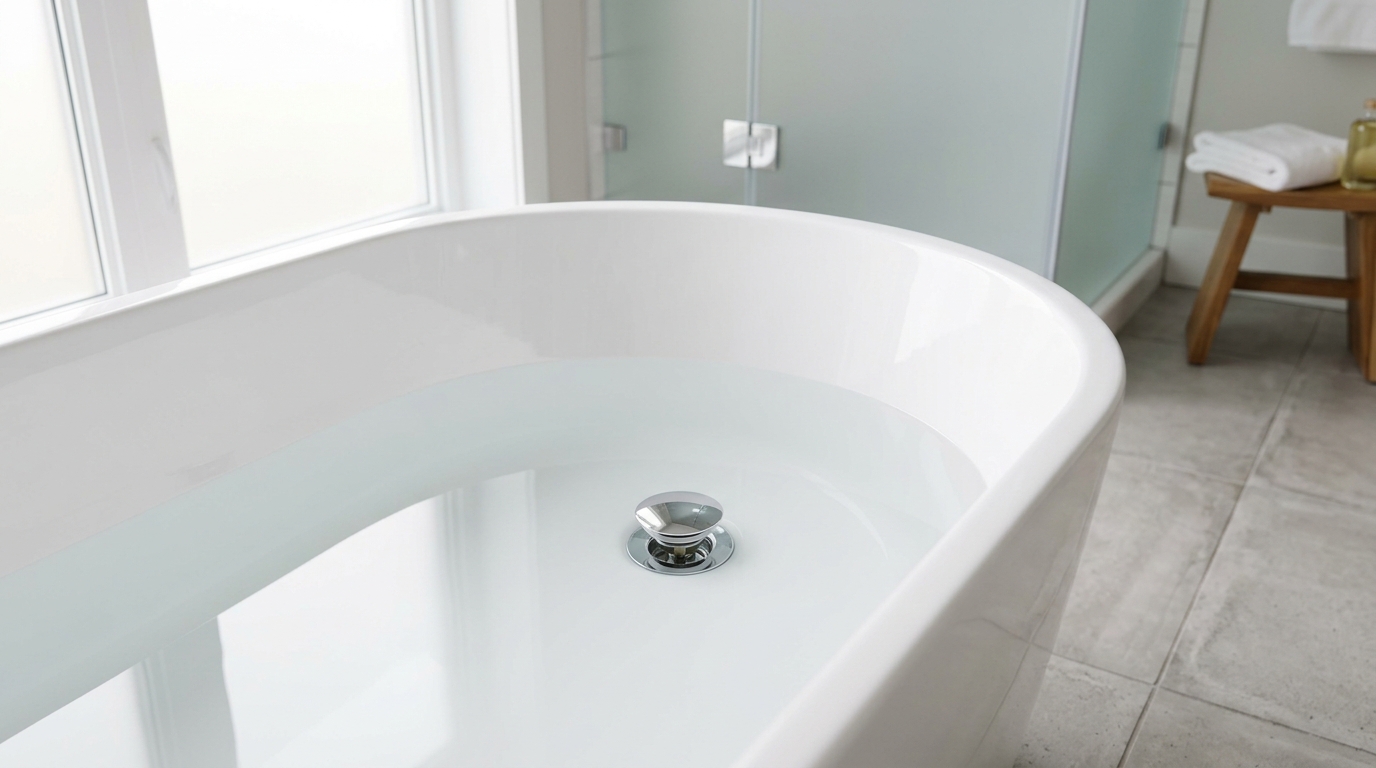 Why Does My Bathtub Hold Water? Causes and Simple Solutions