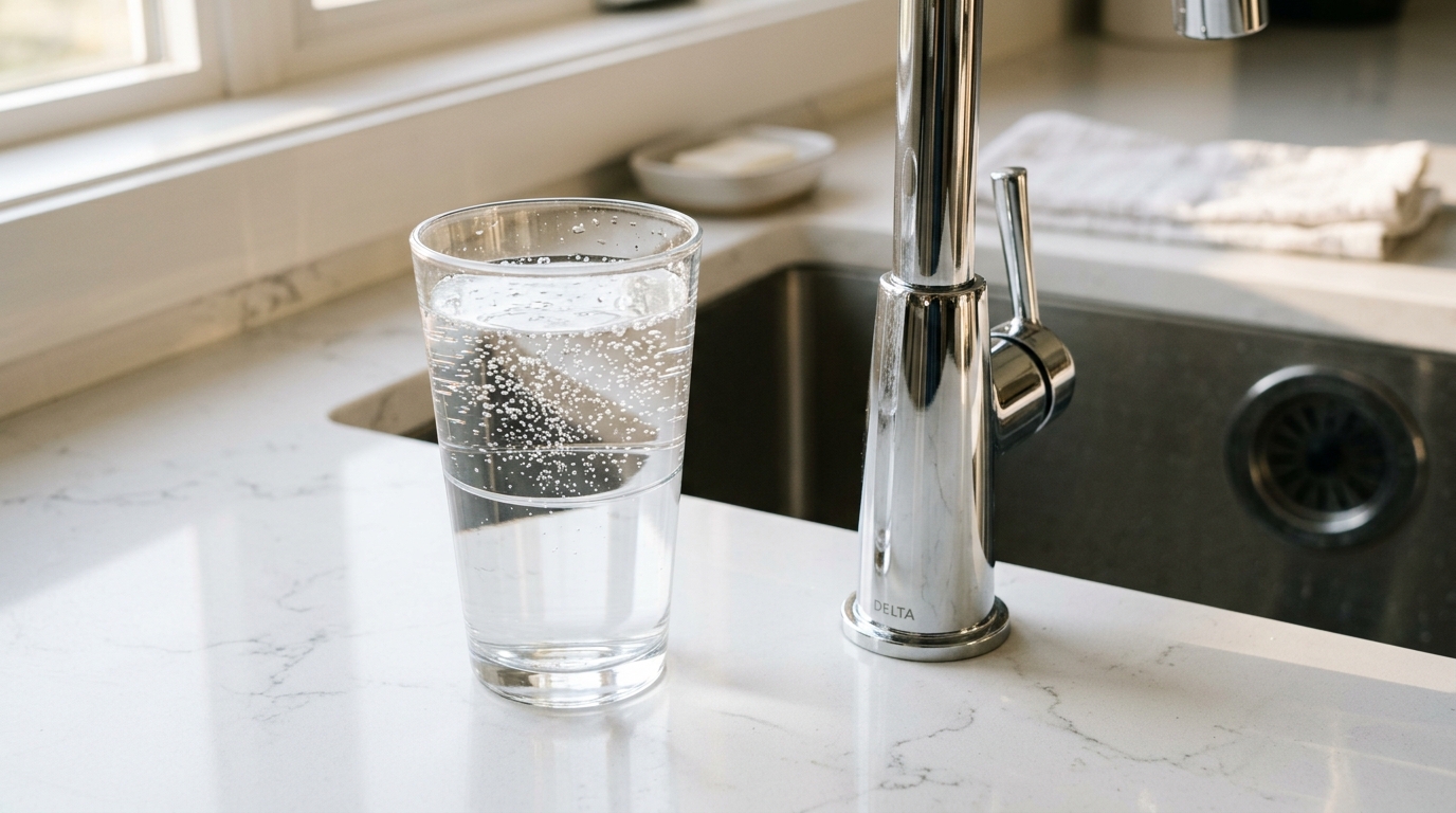 Why Is My Tap Water Cloudy? The Simple Glass Test Every Homeowner Should Know