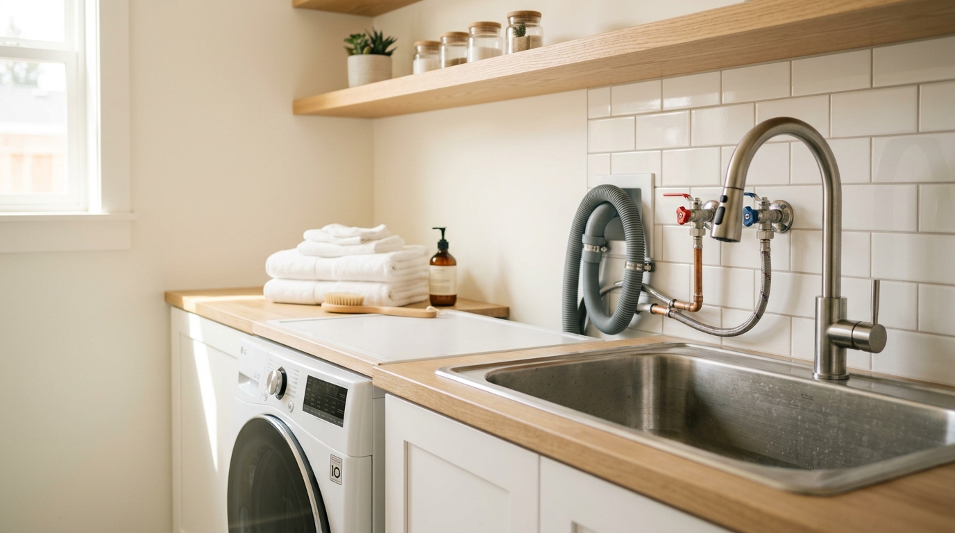 Why Does My Laundry Room Sink Drain Slowly on Wash Day?